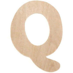 Wood Letter A 2pc/Pkg 1.5in