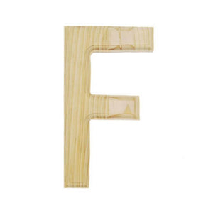 Beveled Wood Letter