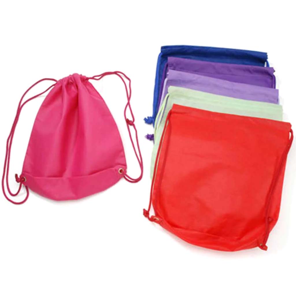 Non Woven Sports Bag 6 Assorted Colors 