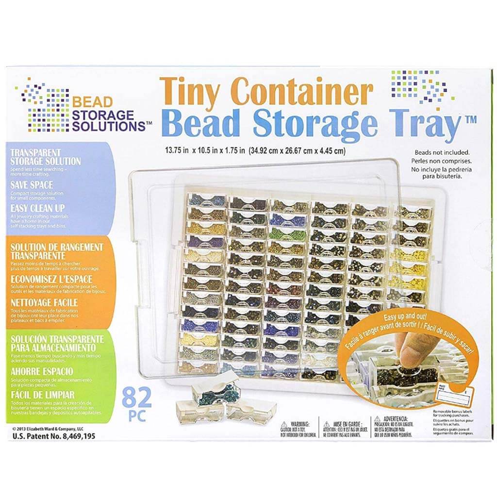 Tiny Container Bead Storage Tray