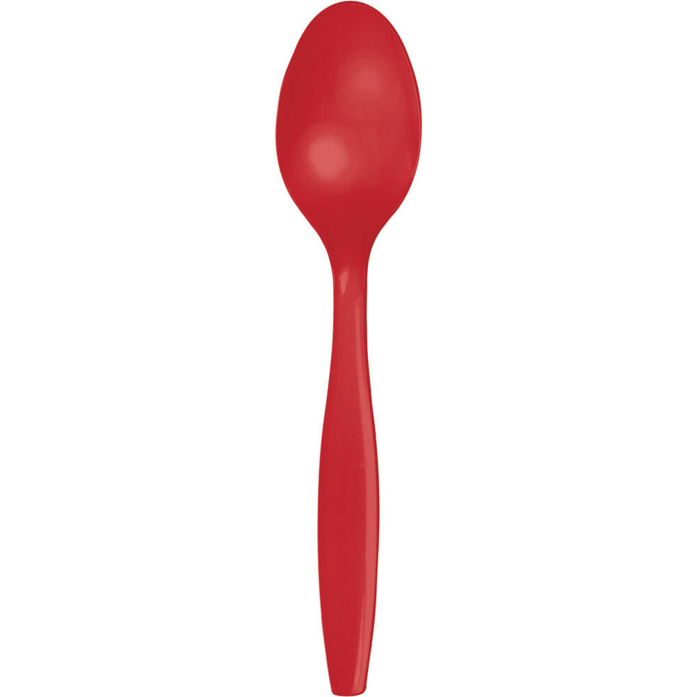 Classic Red Pemium Cutlery Spoon 24ct 