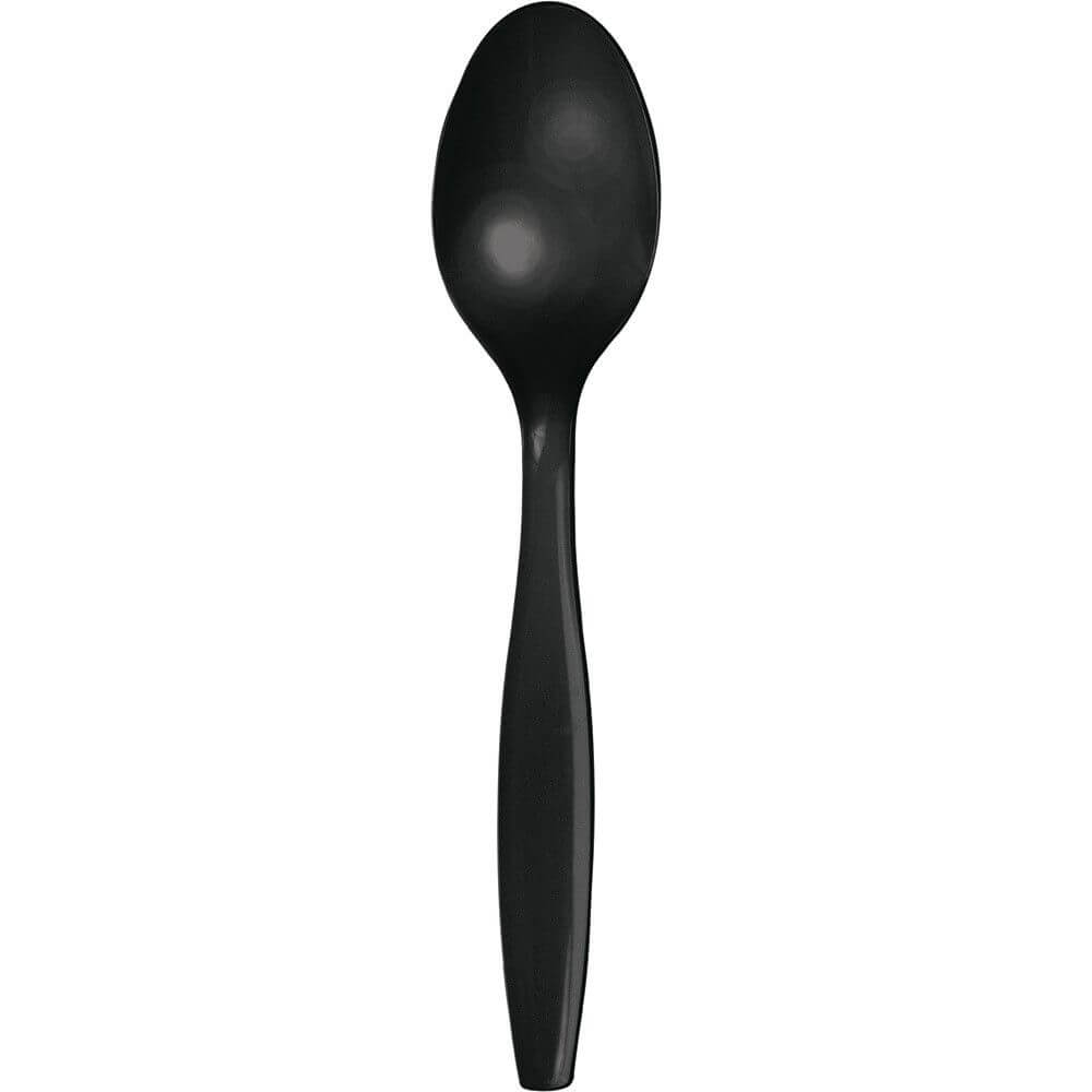 Premium Cutlery Spoon 24ct, Black Velvet 