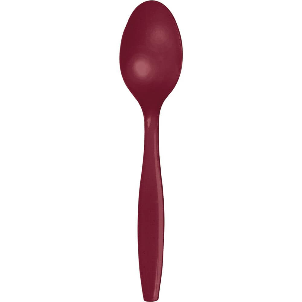 Burgundy Premium Cutlery Spoon 24ct 