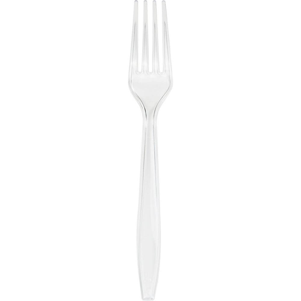 Premium Plastic Forks 24ct 