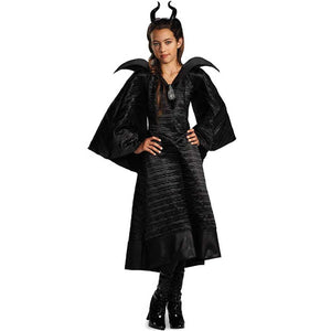 Maleficent Christening Black Gown Deluxe Costume
