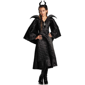 Maleficent Christening Black Gown Deluxe Costume
