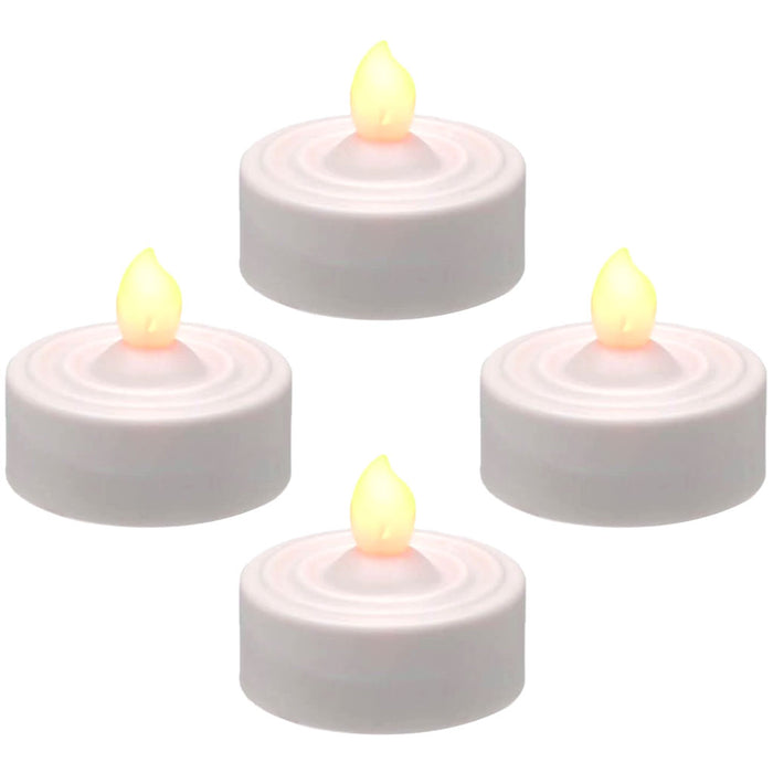 LED Tea Lights 100 Hour 4 pieces 