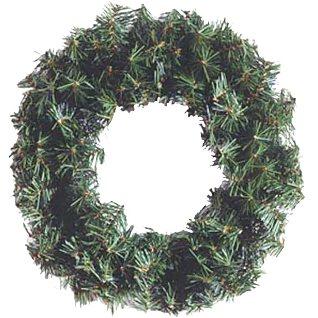 Canadian Pine Wreath 180 Tips 20 inches 