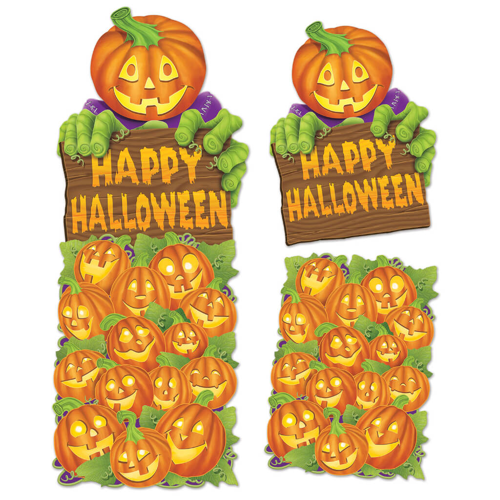 Jumbo Pumpkin Patch Cutouts, 24in