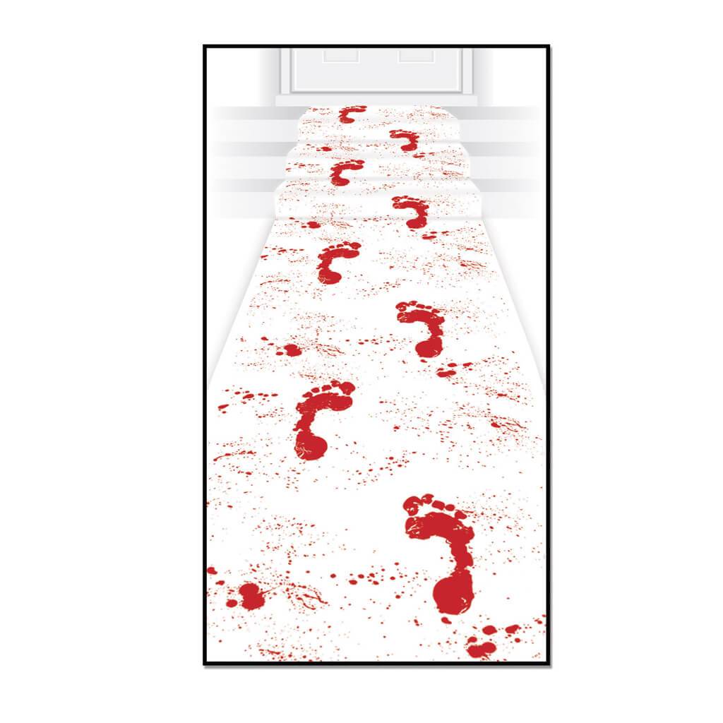 Bloody Footprints 24in x 10in 