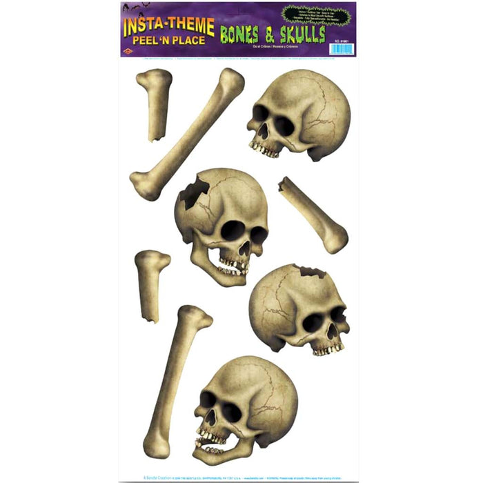 Skull & Bones 12in x 24in 