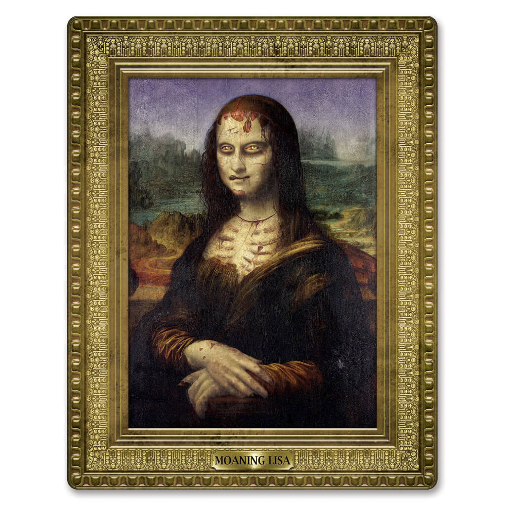 Cut-Outs Moaning Lisa Masterpiece 23in x 18in 