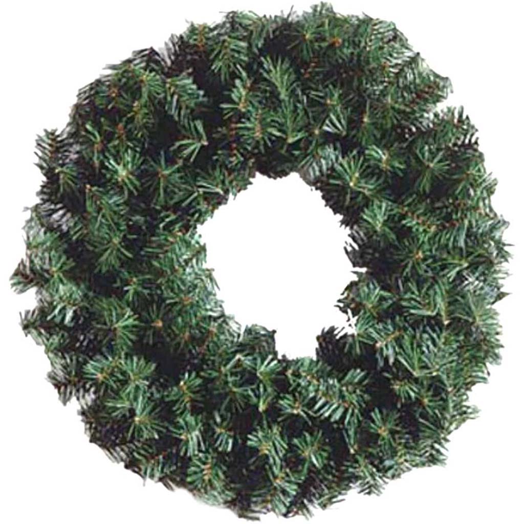 Canadian Pine Wreath 220 Tips 24 inches 