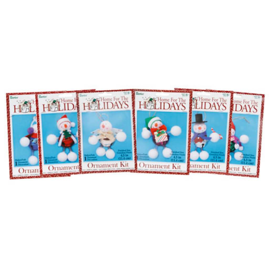 Snowman Bell Ornaments 