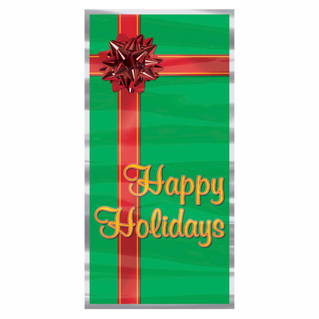 Happy Holidays Door Cover 