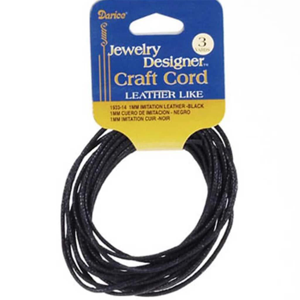 Leather-Look Cord on Card 