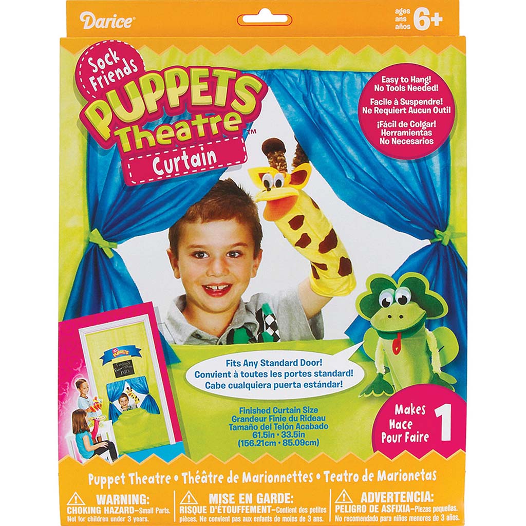 PUPPET SOCKFRIEND CURTAIN KIT 