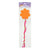 Flower Wand With Streamers 3 Assorted Colors