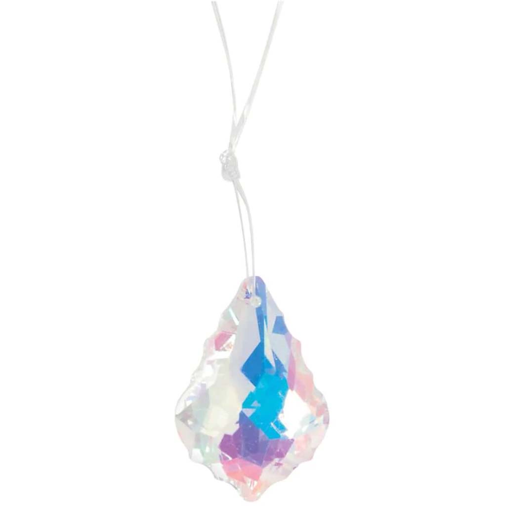 PENDANT CRYSTAL CUT STONE AB 