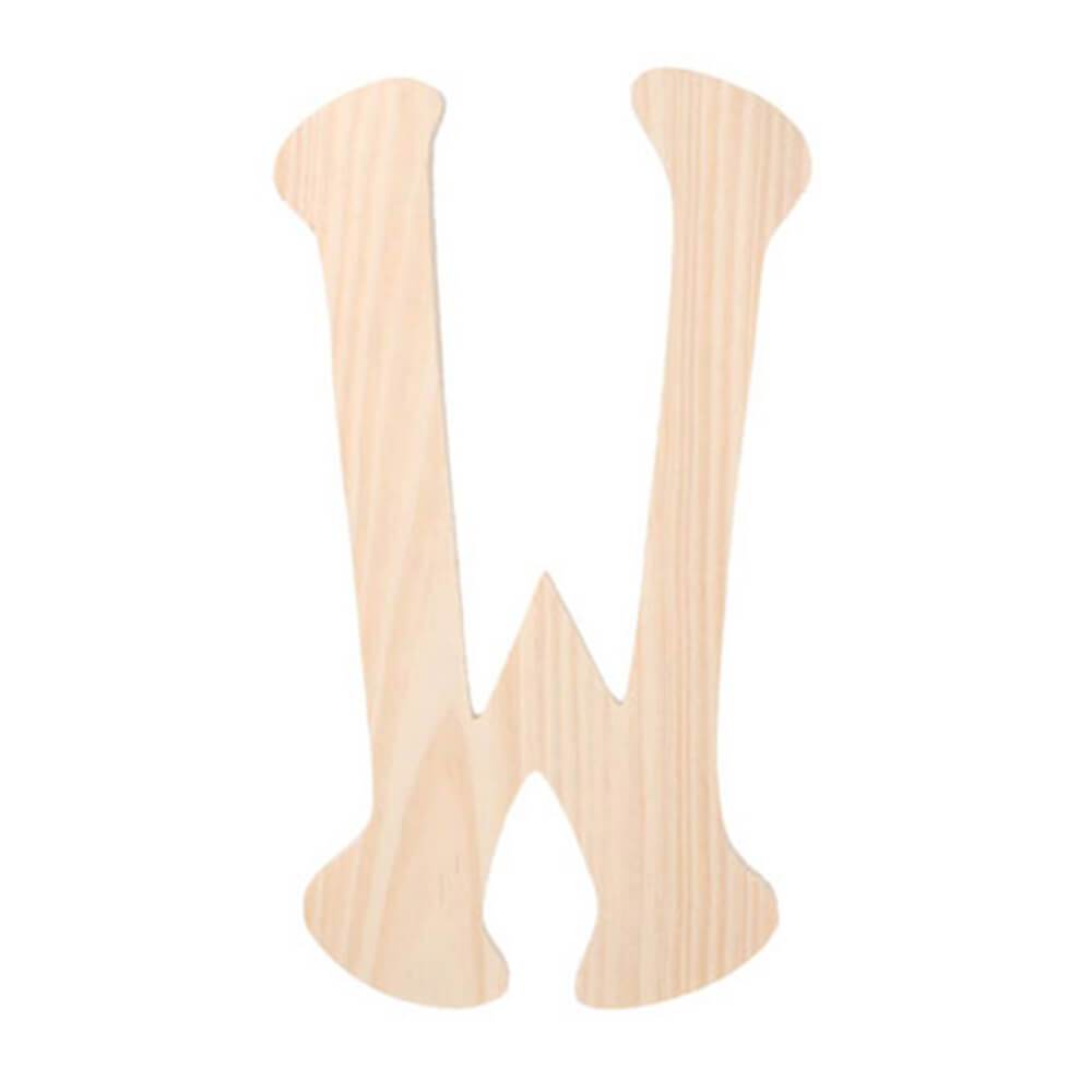 Wood Letter Special Font 6in