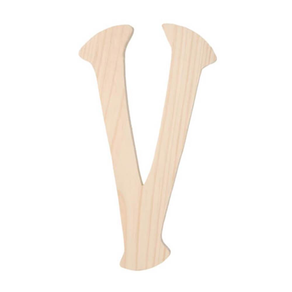 Wood Letter Special Font 6in