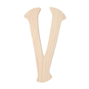 Wood Letter Special Font 6in