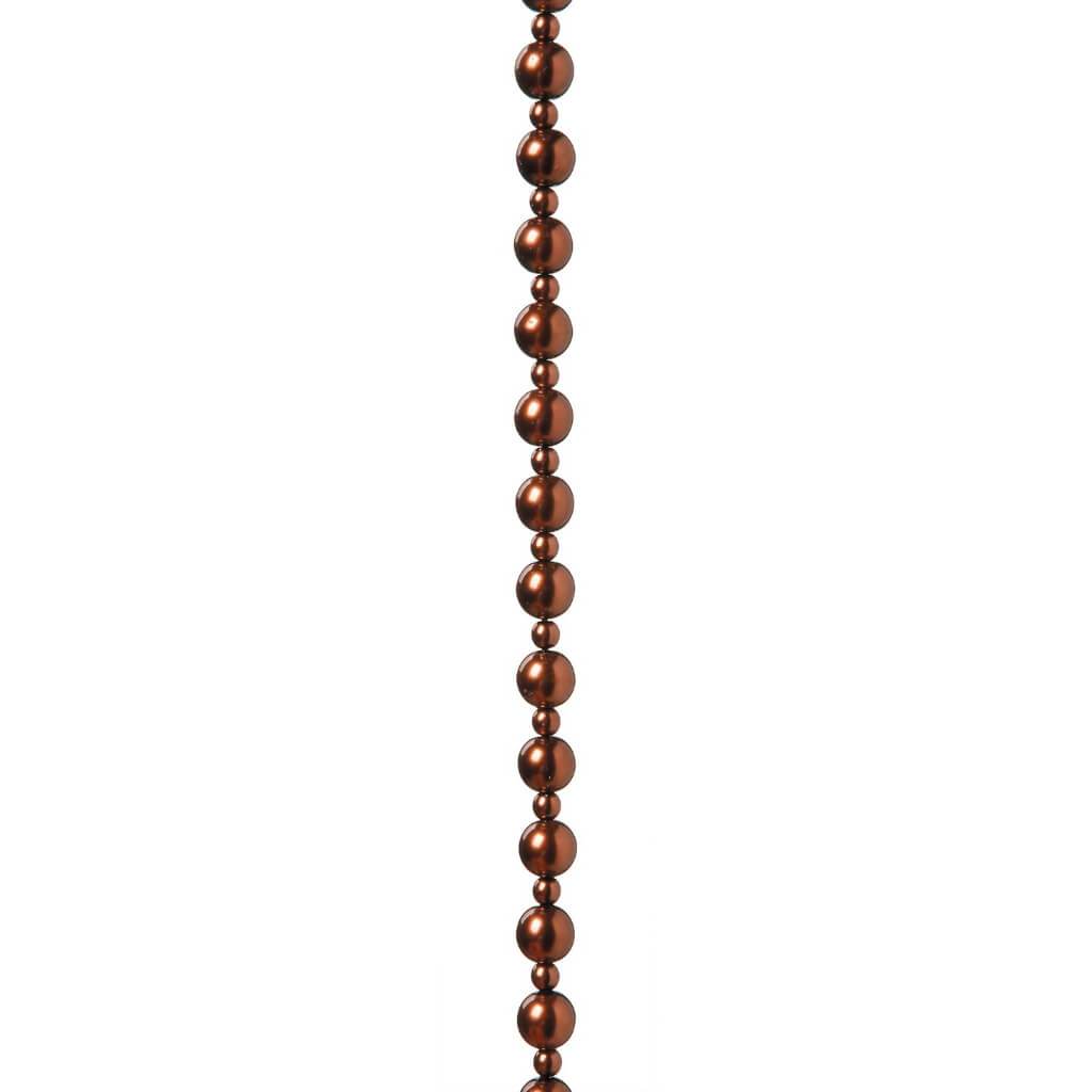 PEARL STRAND BEAD BROWN 4X8MM 