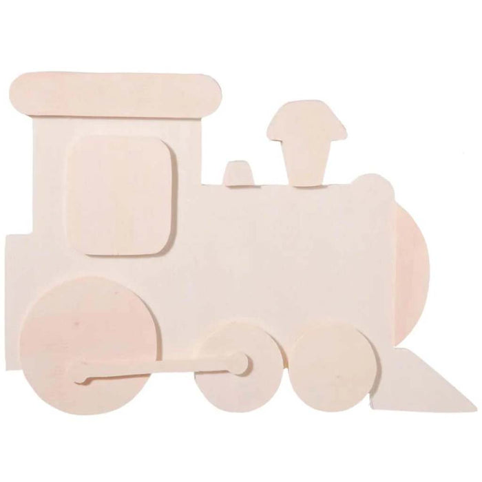 WOOD CHUNKY TRAIN 6.25X4.5IN 
