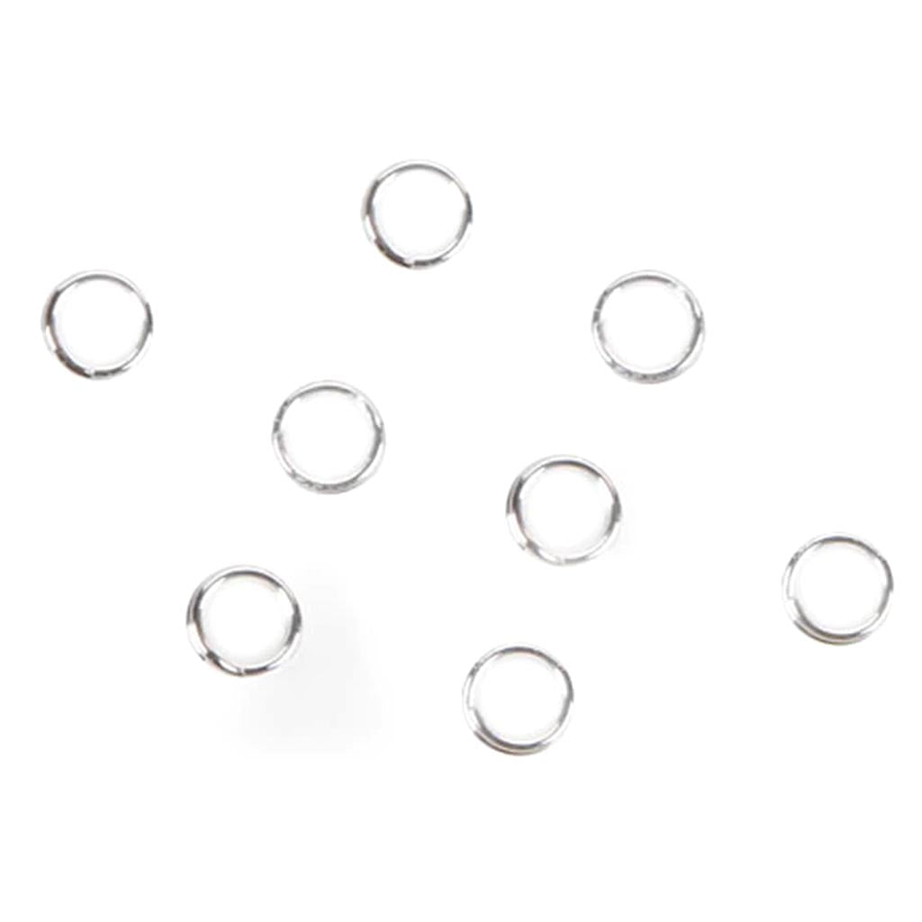 Split Ring Sterling Silver Plated 6mm 