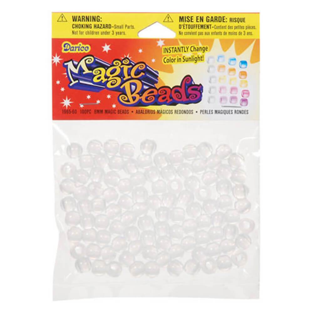 Color Change Magic Beads Acrylic Round