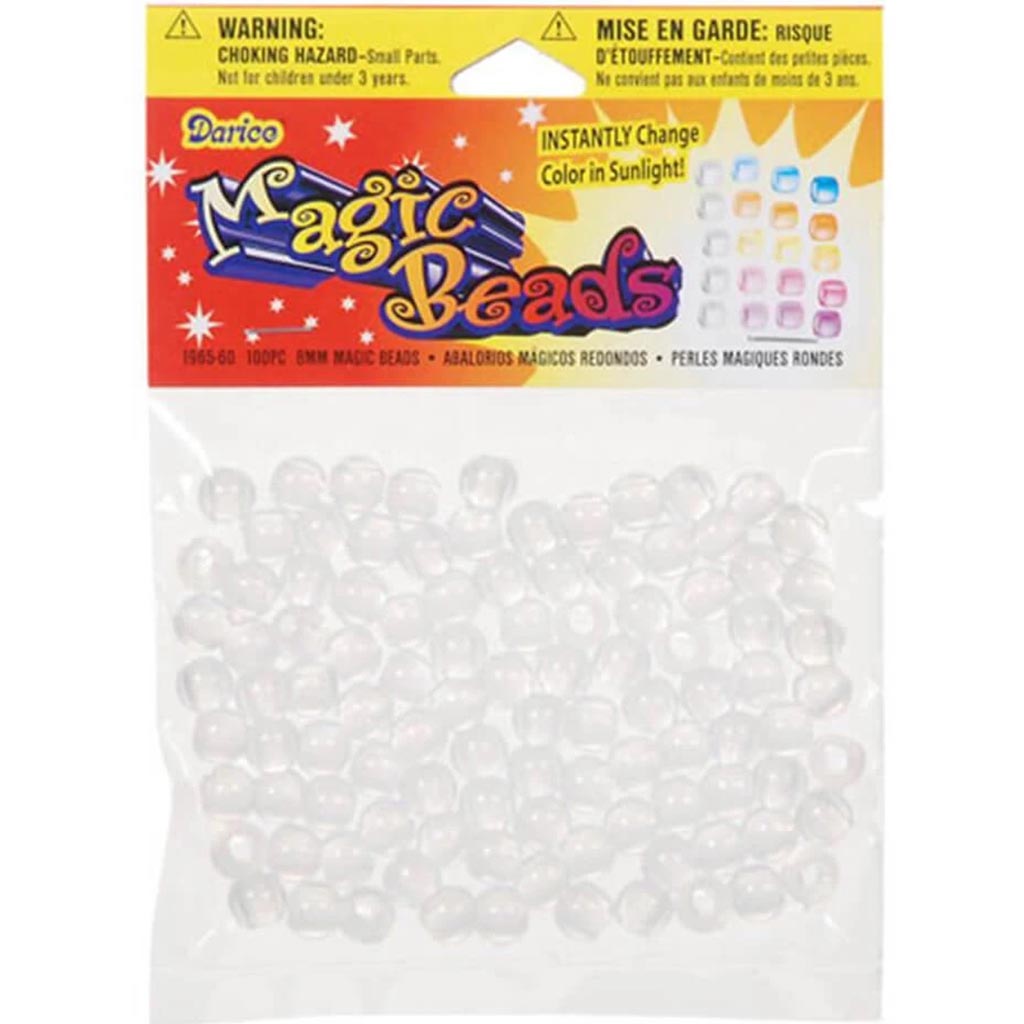 Color Change Magic Beads Acrylic Round 