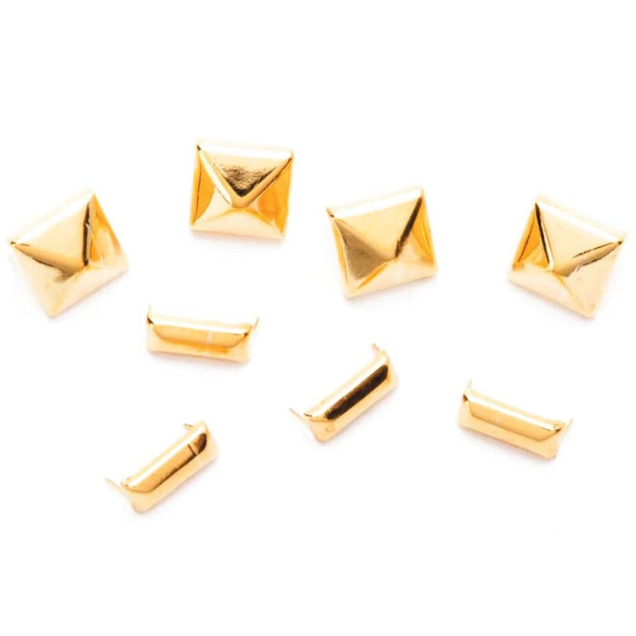 SLIDER STOPPERS GOLD 8PC 