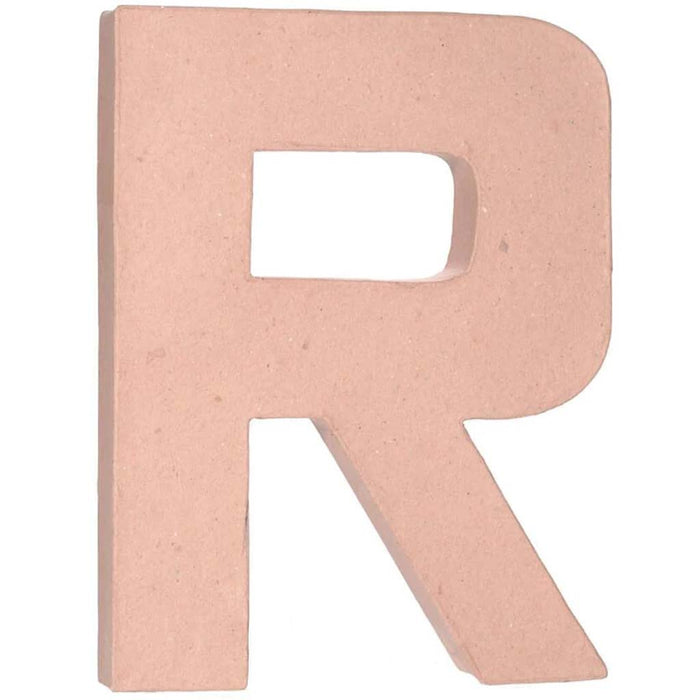 PAPER MACHE LETTER R 12X1.5IN 