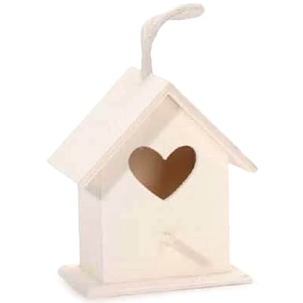 Unfinished Wood Birdhouse 3 Assorted Styles 3.9in X 2.8in X 4.3in