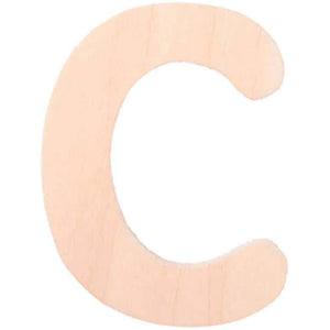 Wood Letter A 2pc/Pkg 1.5in