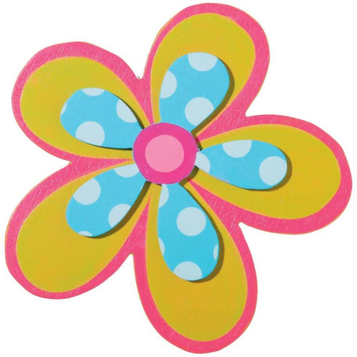 WOOD FLOWER 4.75X5IN 