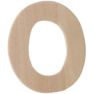 Wood Letter A 2pc/Pkg 1.5in