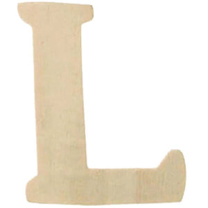 Wood Letter A 2pc/Pkg 1.5in