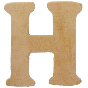 Wood Letter A 2pc/Pkg 1.5in