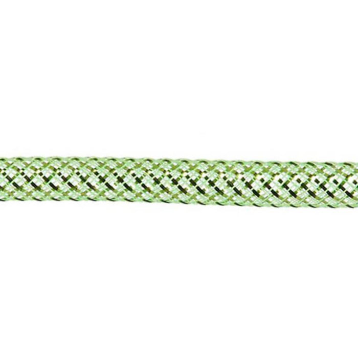 MESH TUBING LIME/LIME METALLIC 