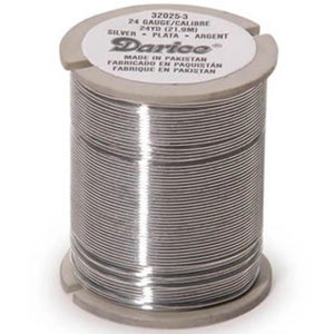 Beading Wire 24 Gauge Silver 