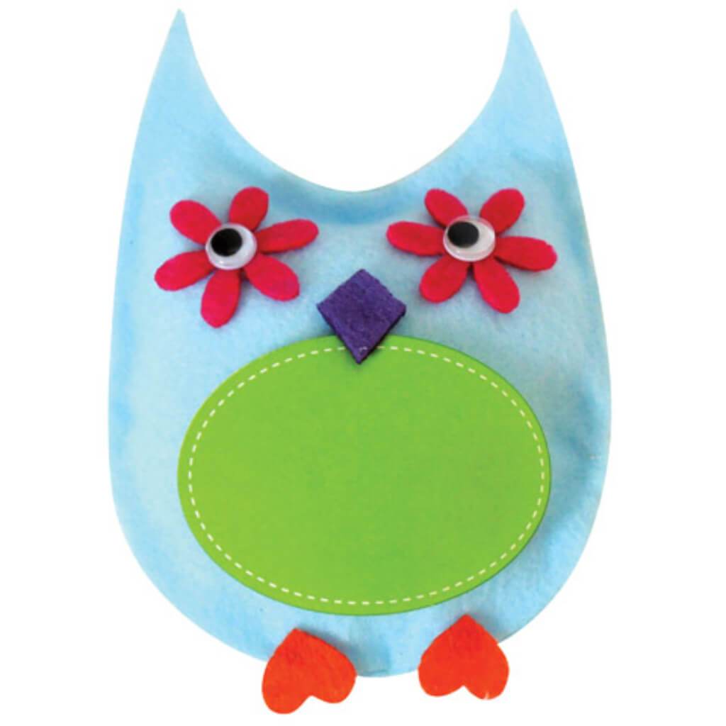 FELT PILLOW OWL KIT 