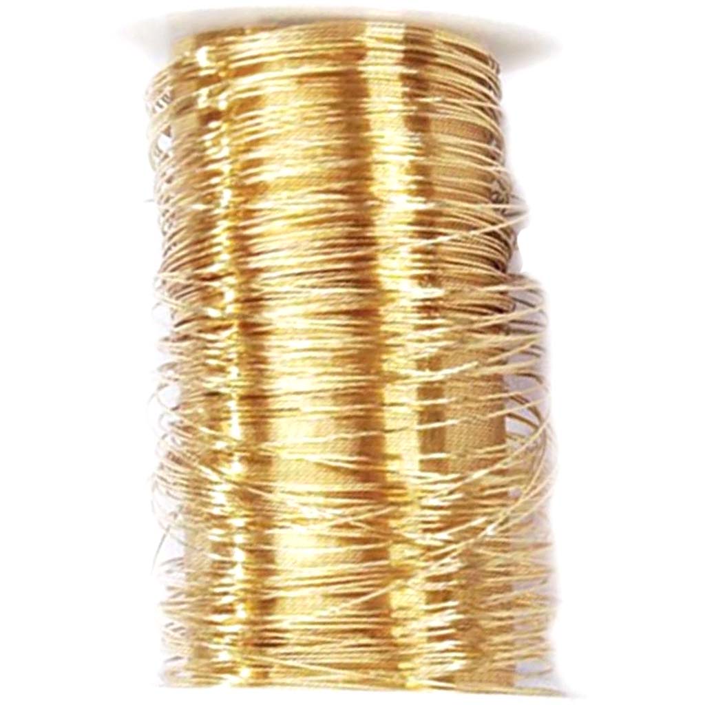 Craft Wire 28 Gauge Gold 40 yards 