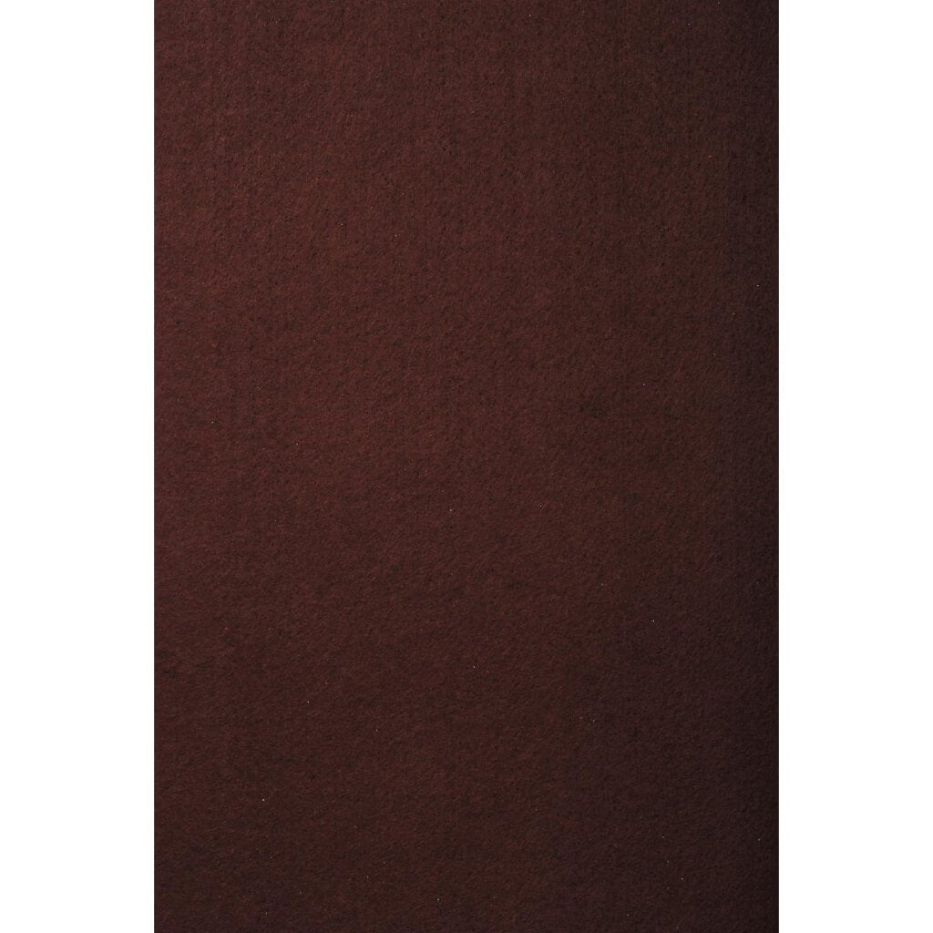 STIFFENED FELT SHEET 12X18IN BROWN 