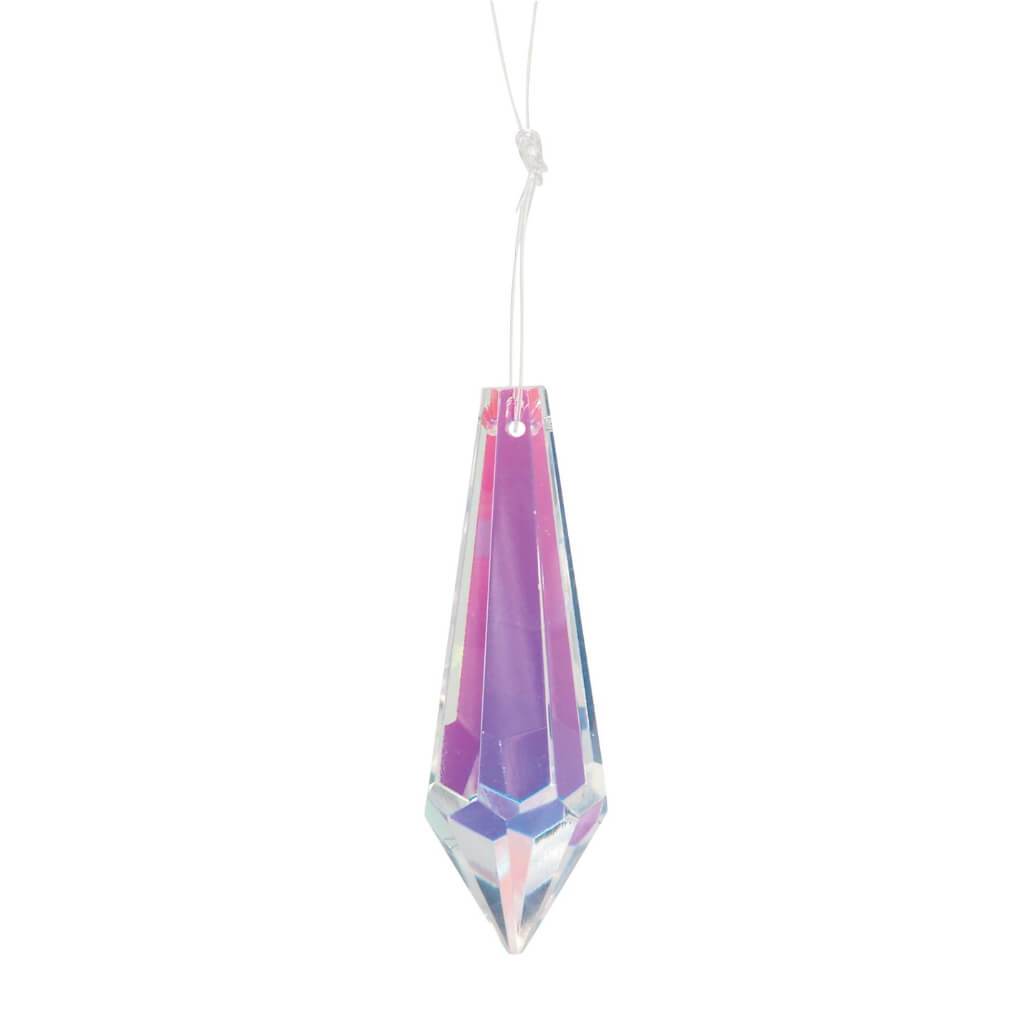 PENDANT CRYSTAL CUT DROP AB 