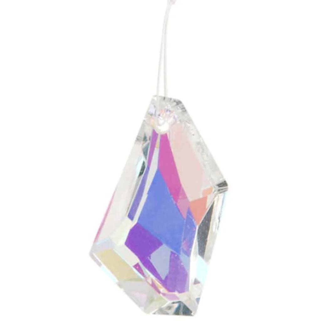 PENDANT CRYSTAL CUT STONE AB 