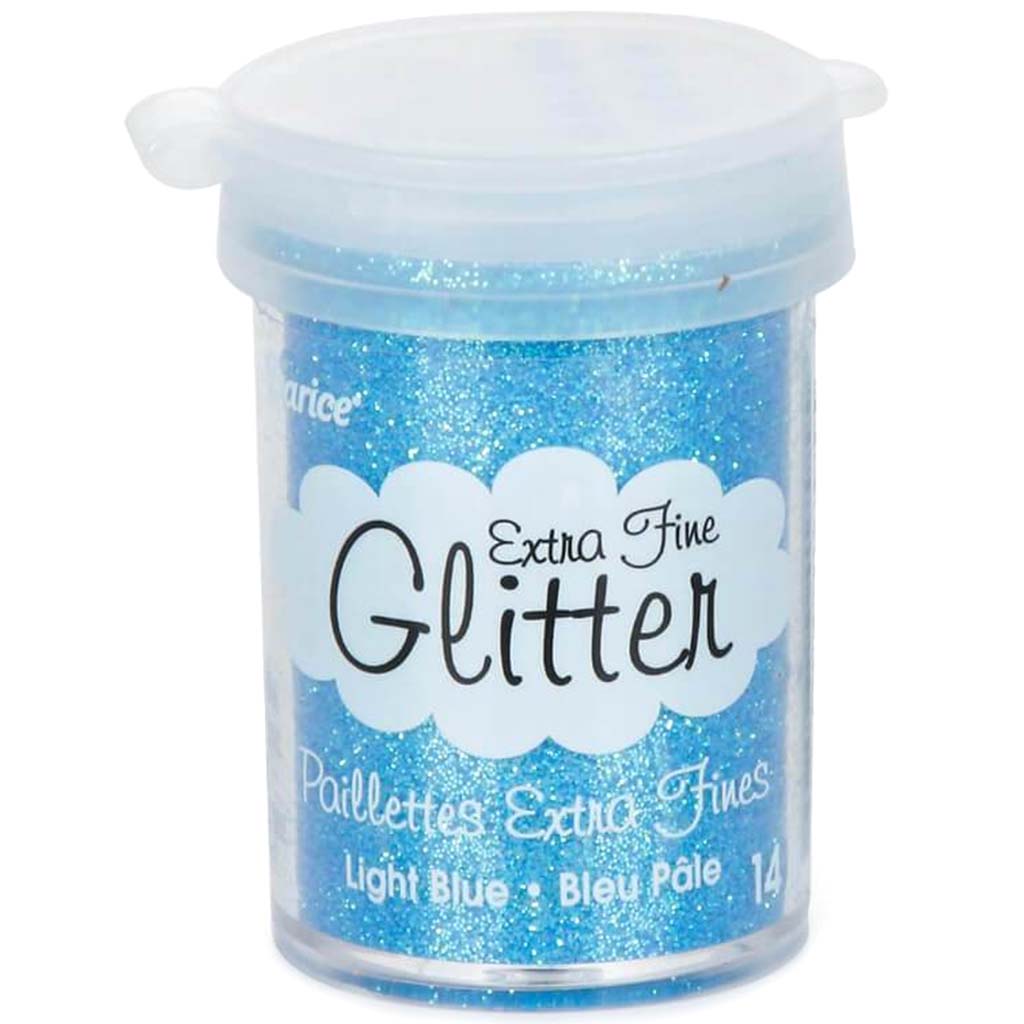 GLITTER EXTRA FINE LIGHT BLUE 15G 