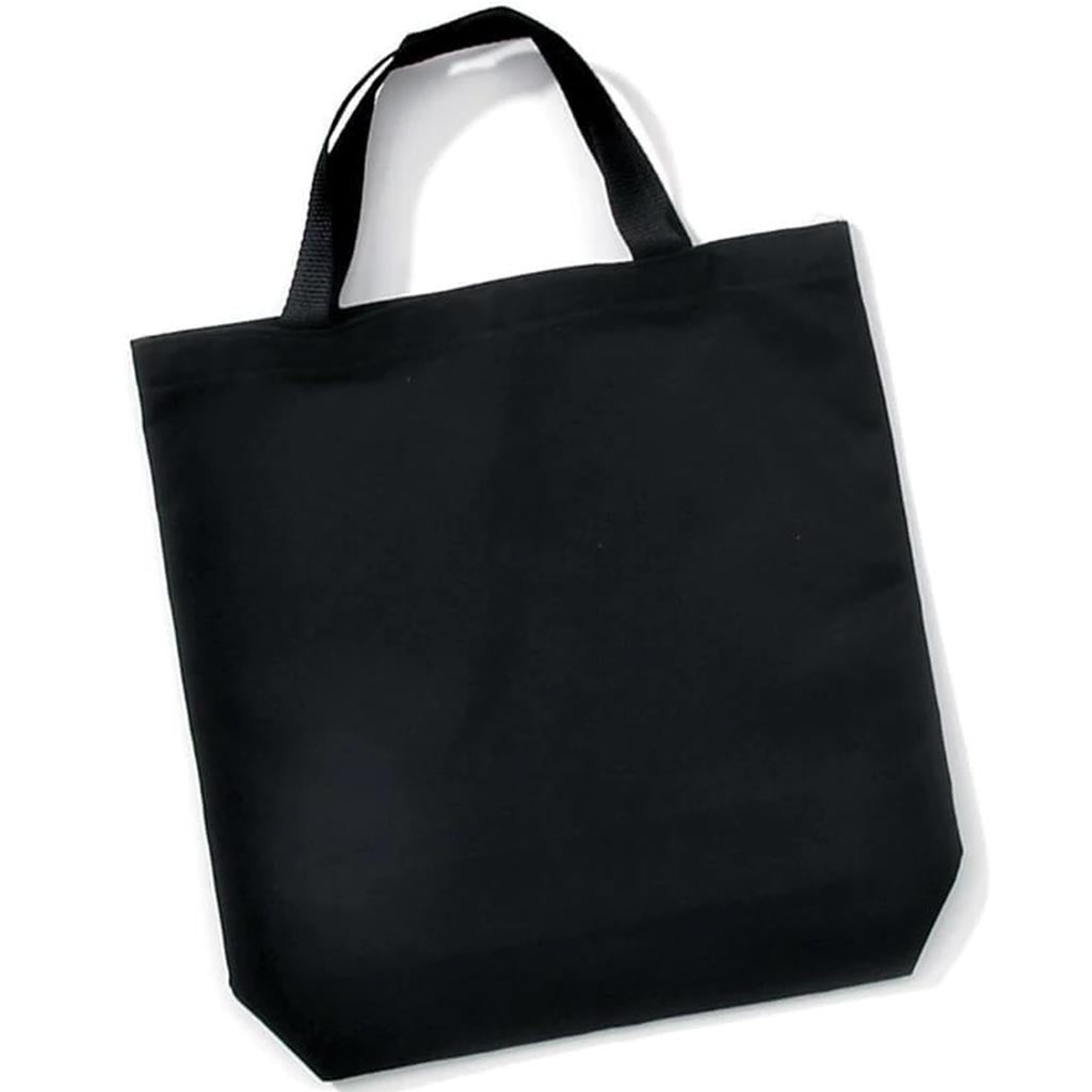 TOTE POLY COTTON BAGMED BLACK 