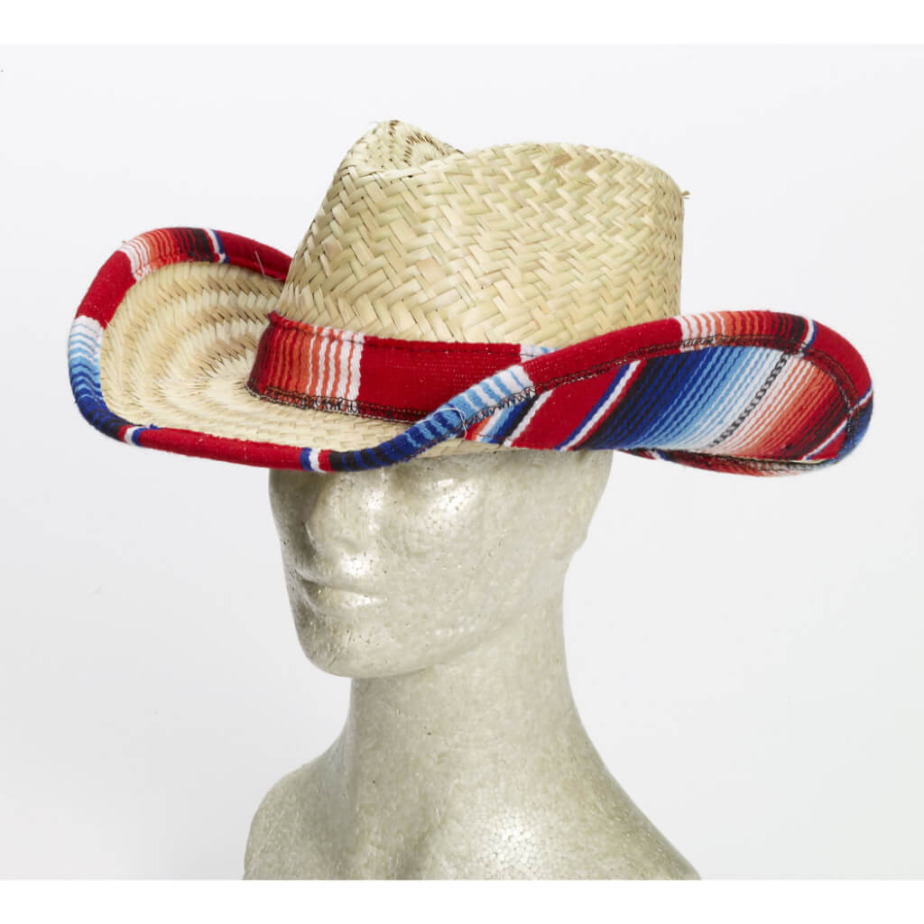 Cowboy Hat with Multi Trim