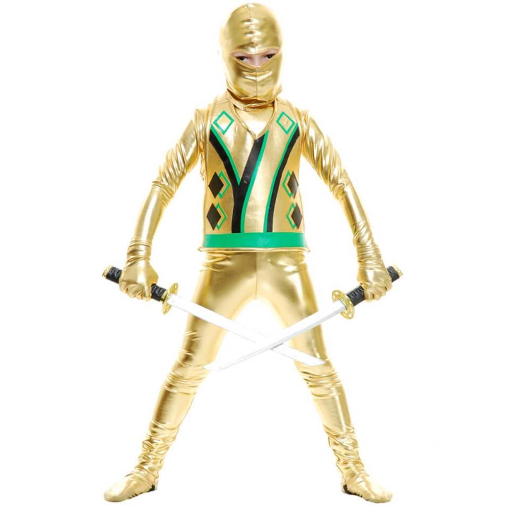 Gold Ninja Avenger Series III Toddler Costume